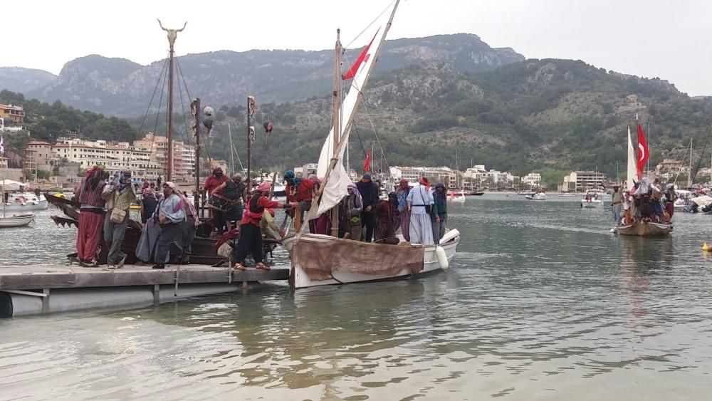 Desembarco de los piratas en el Port de Sóller