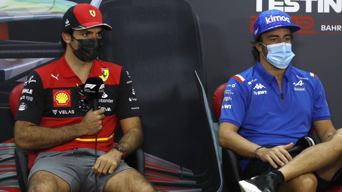 Carlos Sainz y Fernando Alonso.