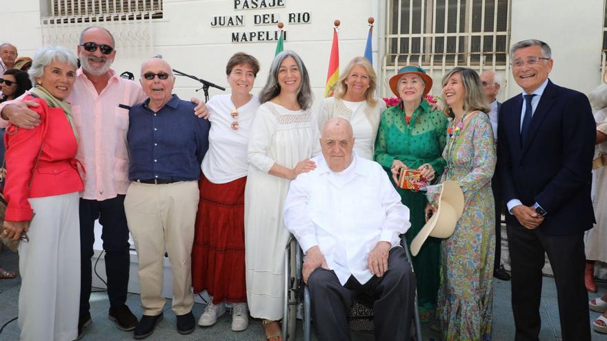 El empresario Juan del Río Mapelli da su nombre a un pasaje en el centro de San Pedro