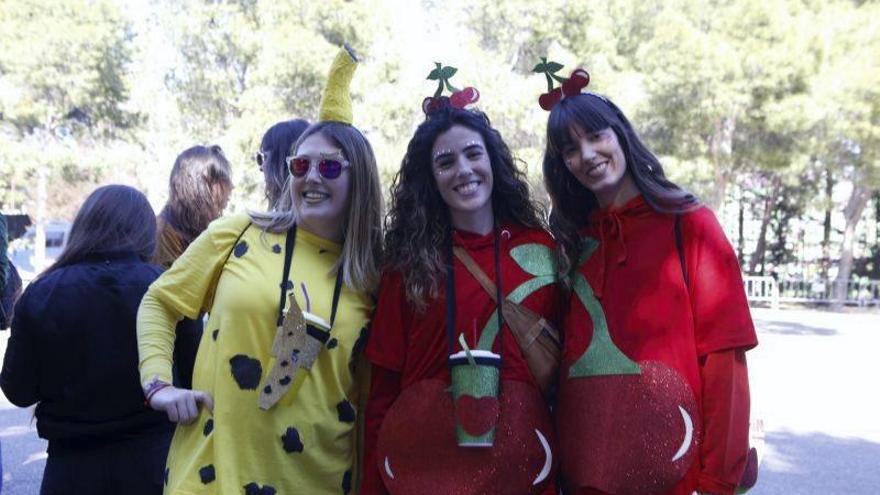 La plataforma 8-M estableció el primer punto violeta en la fiesta de San Pepe