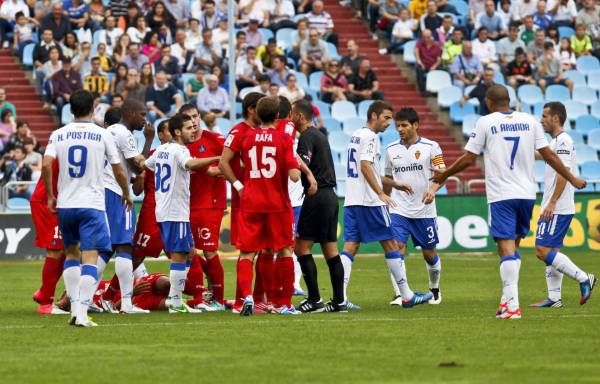 Fotogalería del partido Real Zaagoza-Getafe