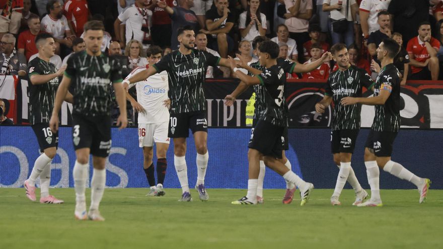 El Elche completa su mejor inicio de liga en Primera