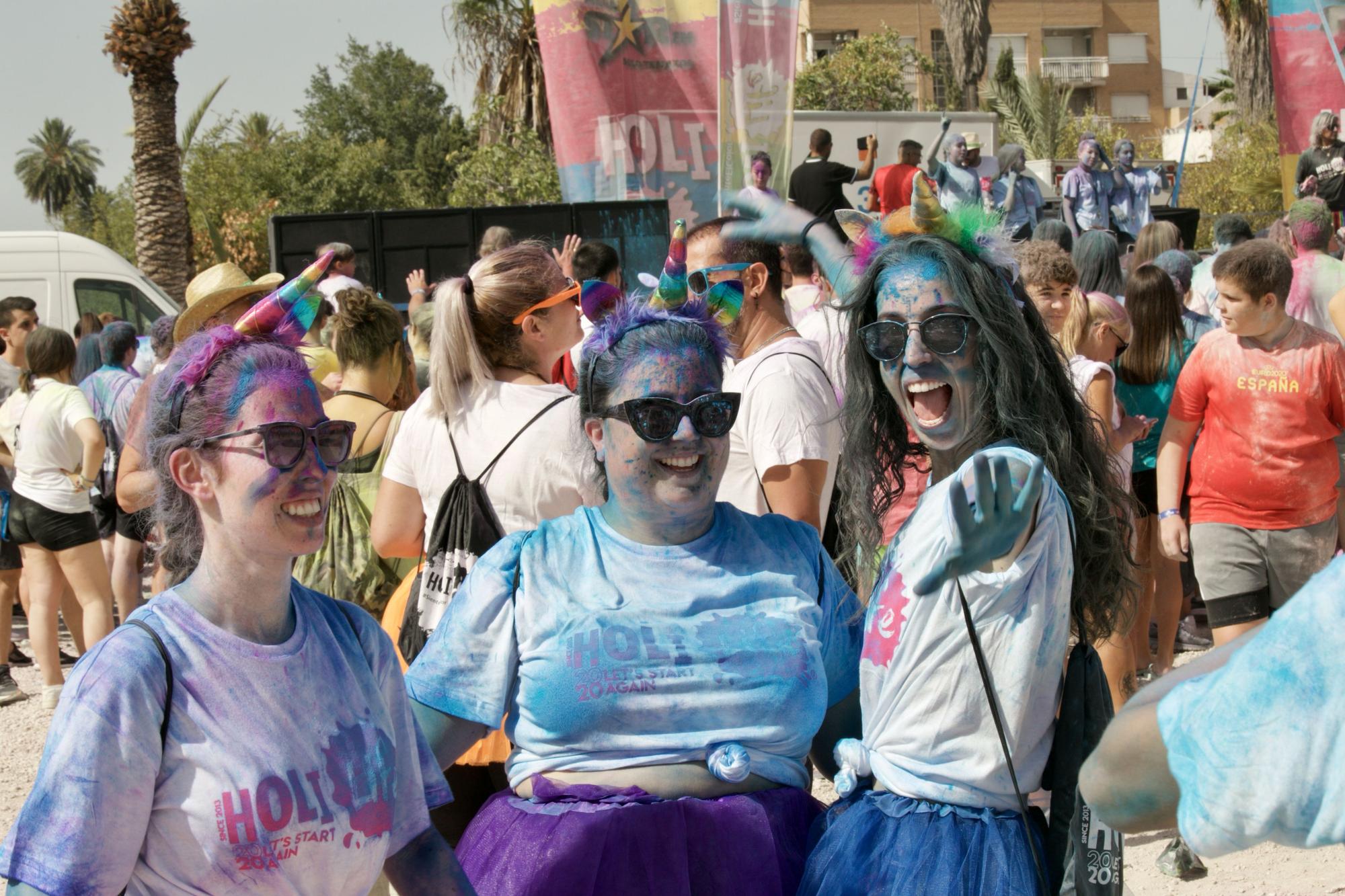 ‘Holi Life’, la carrera del color en Cabezo de Torres