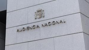 Una imagen de la fachada de la Audiencia Nacional.