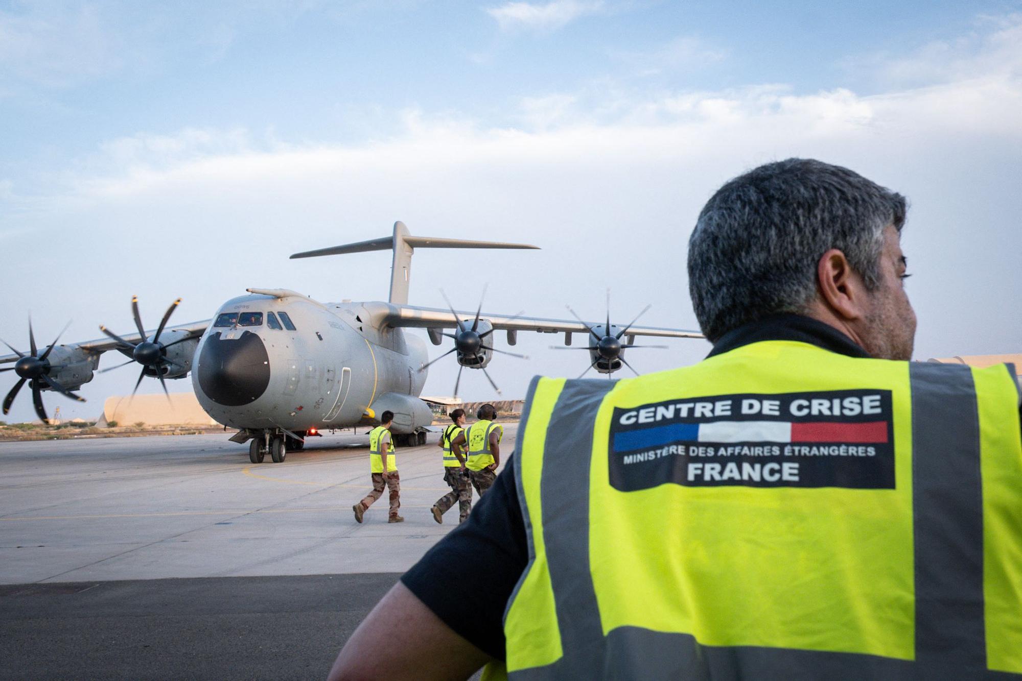 SUDAN-CONFLICT-FRANCE-EVACUATION