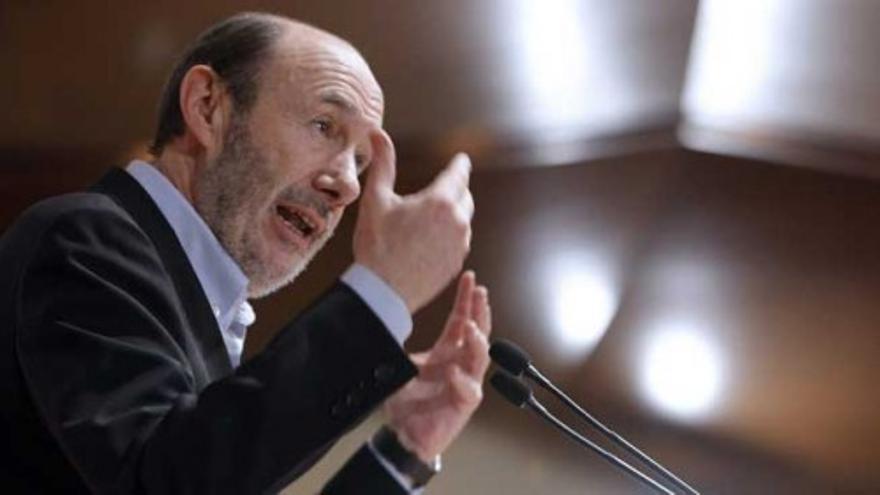 Rubalcaba: "La reforma es despido, despido y despido"