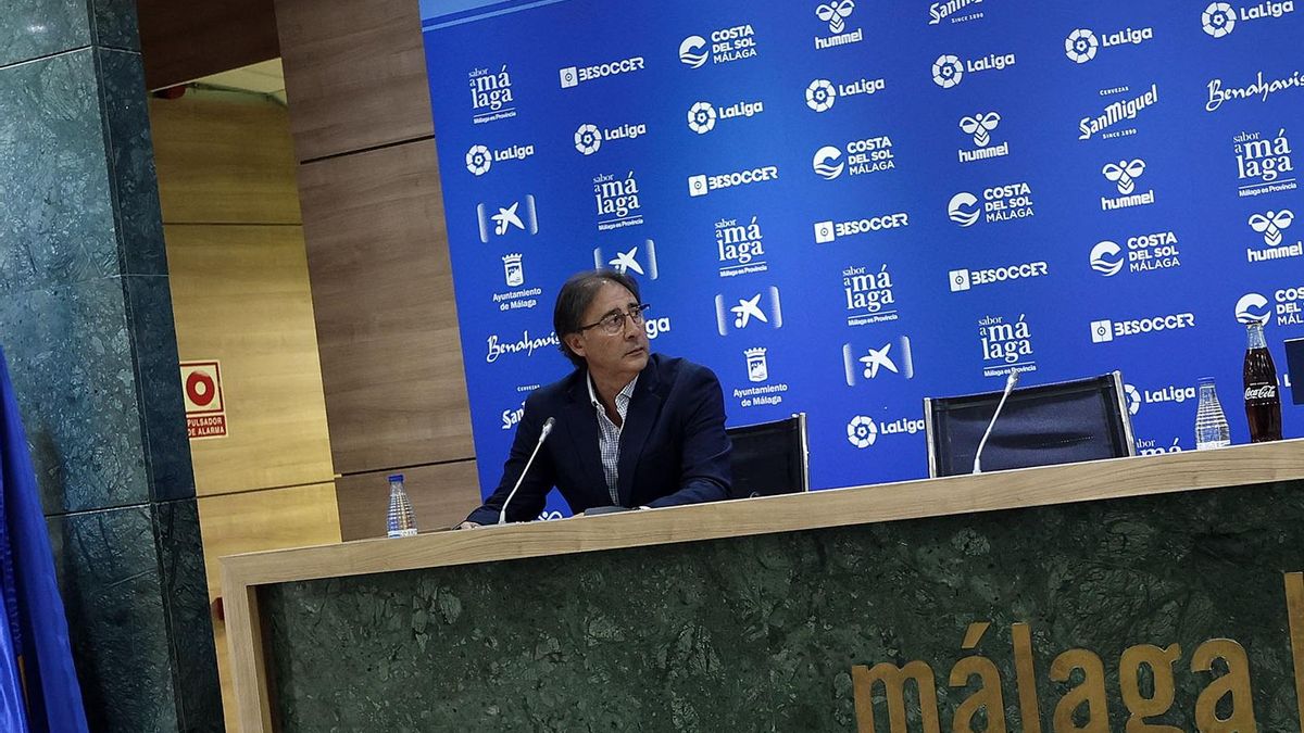 Loren, director deportivo del Málaga CF.