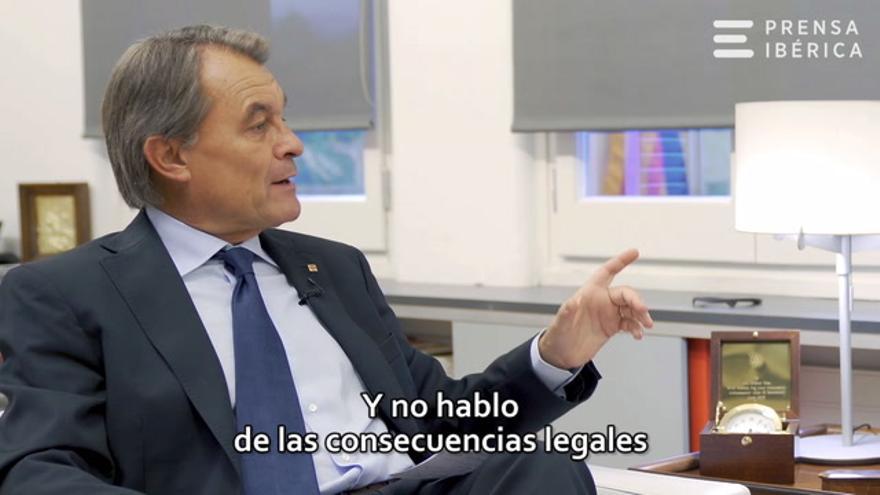 Entrevista a Artur Mas, expresidente de la Generalitat