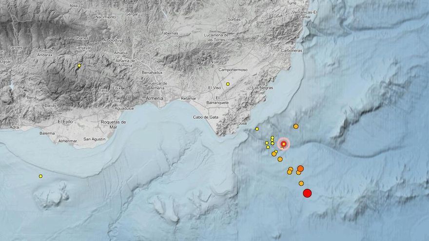 Un terremoto de 5,4 frente a la costa de Almería se ha dejado sentir en Málaga