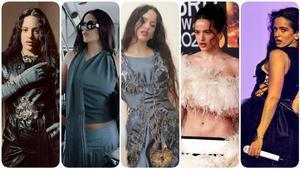 Rosalía, estilizada por Joe Carayol.