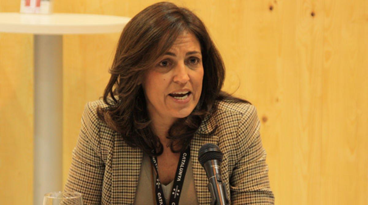 La directora general de Turisme, Marian Muro, ha destacat el rècord d’ingressos turístics de Catalunya el 2012 durant la fira Fitur a Madrid.