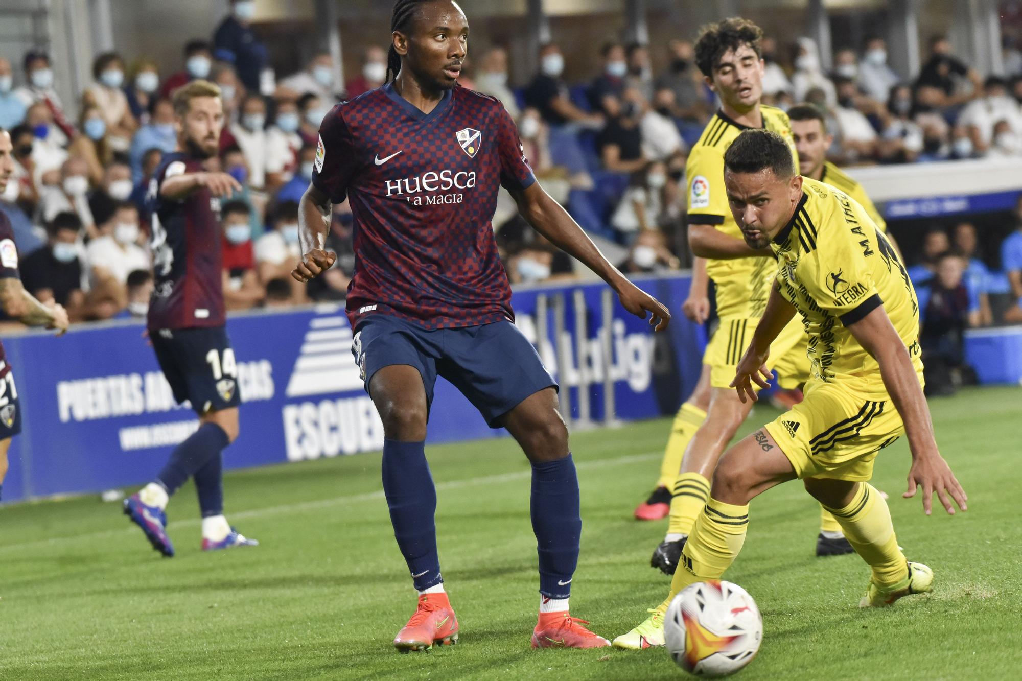 Las imágenes del Huesca-Real Oviedo