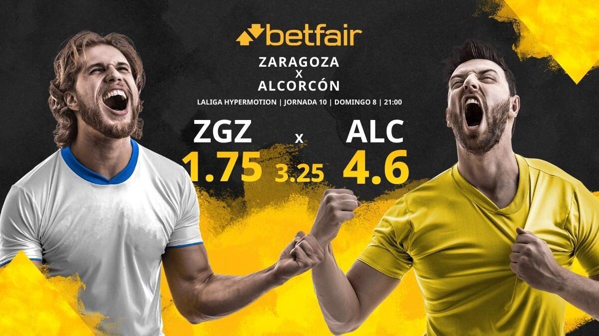 Real Zaragoza vs. AD Alcorcón: horario, TV, estadísticas, clasificación y pronósticos