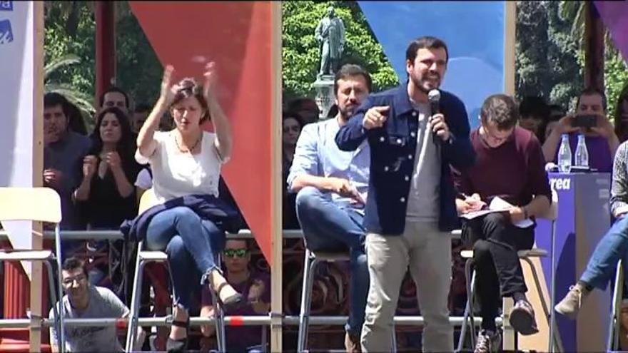 Alberto Garzón: &quot;El 26J la sonrisa de los banqueros y los corruptos se congelará&quot;