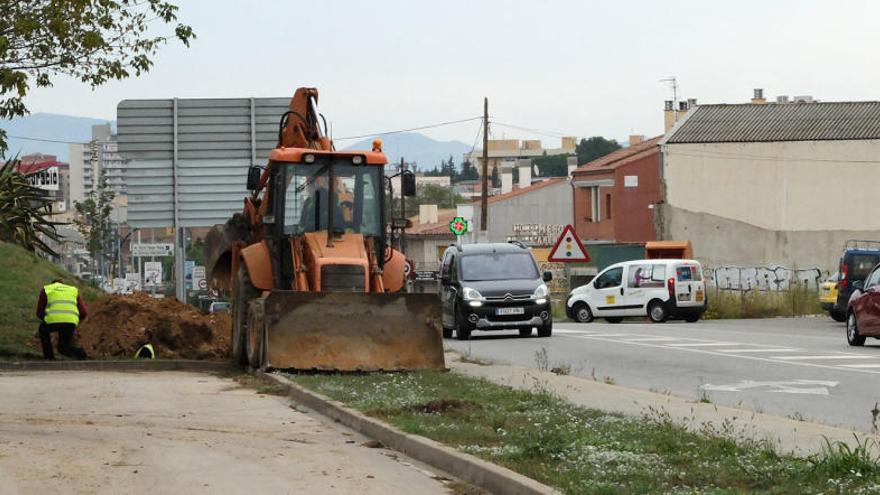 Les màquines van començar a treballar en l&#039;obra ahir al matí