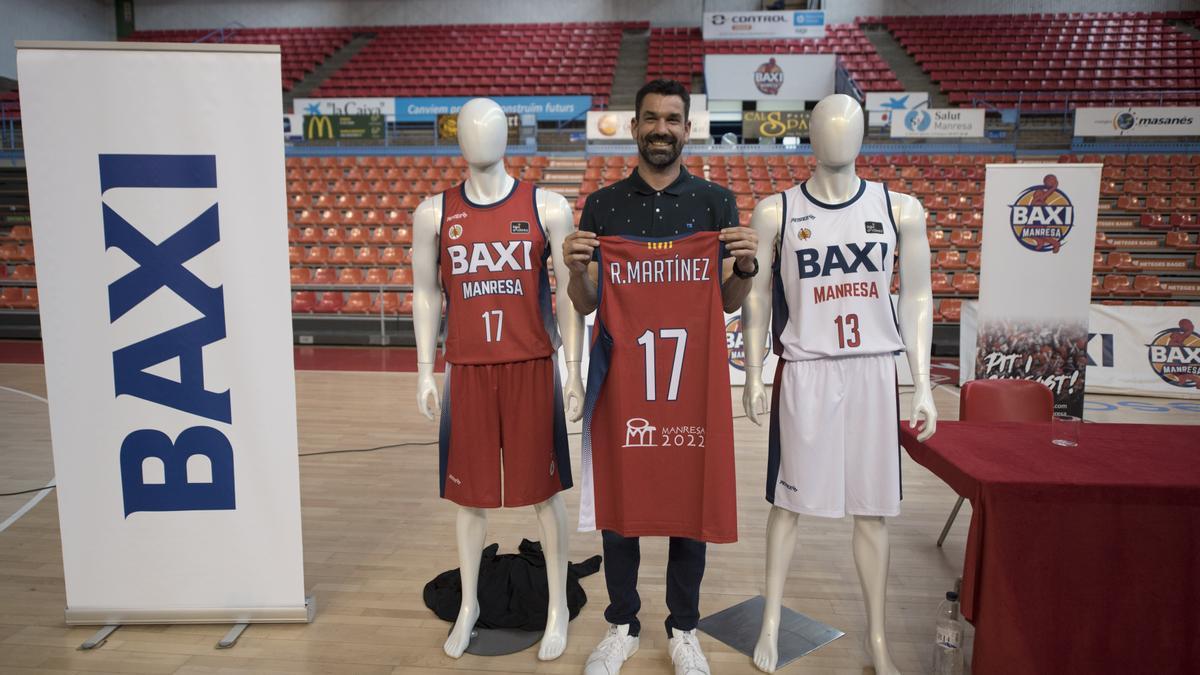Presentació de Rafa Martinez com a nou jugador del Baxi Manresa (2020)