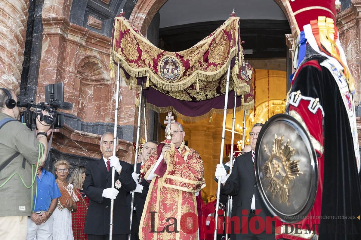 Así se ha vivido en Caravaca la clausura del Quinario de la Vera Cruz