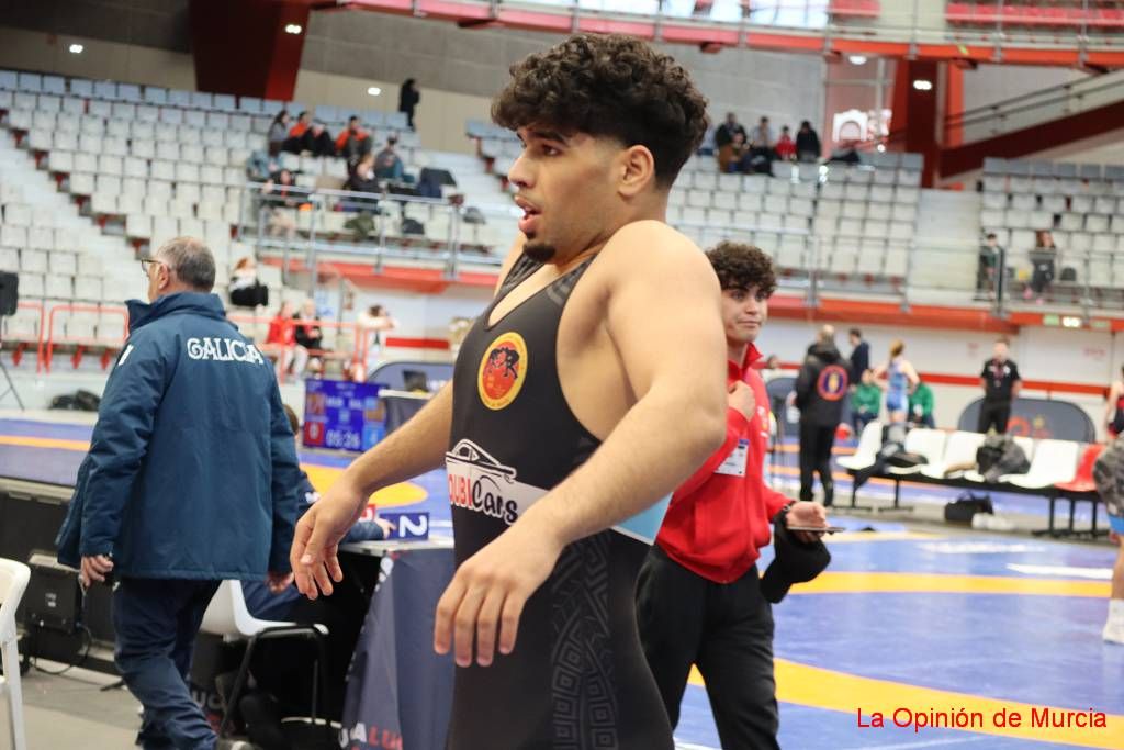 Los deportistas murcianos en el Campeonato de España de lucha