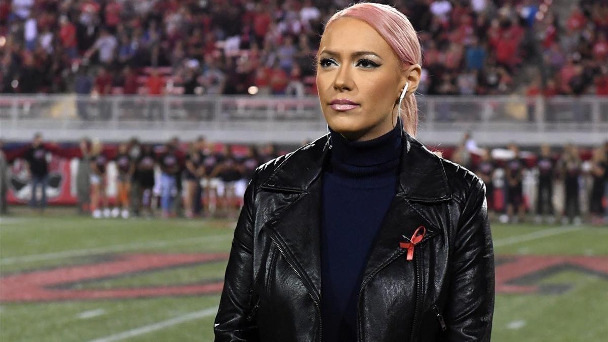 Kaya Jones, excantante de Pussycat Dolls, en Las Vegas