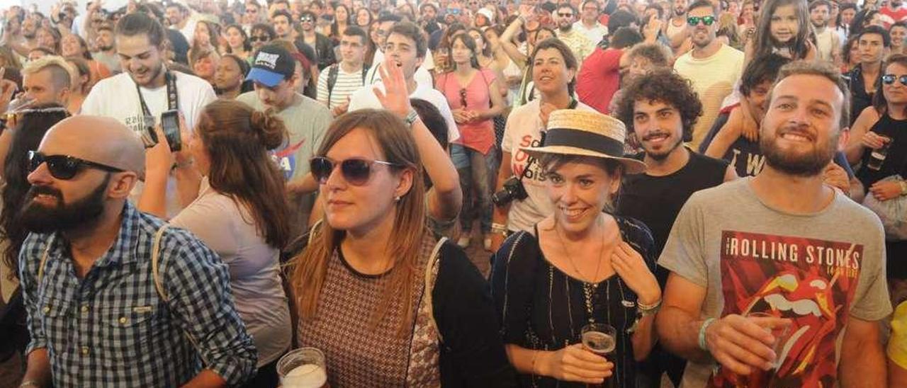 La música volverá a sonar en la playa de O Bao entre el 30 de junio y el 2 de julio. // Iñaki Abella