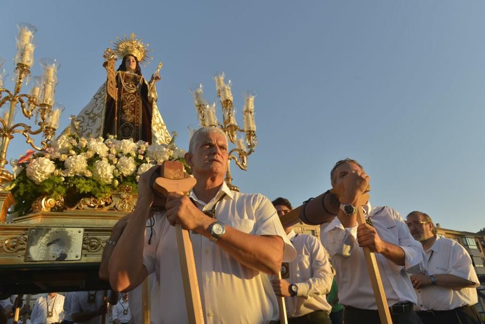Procesión de la Virgen del Carmen en Murcia