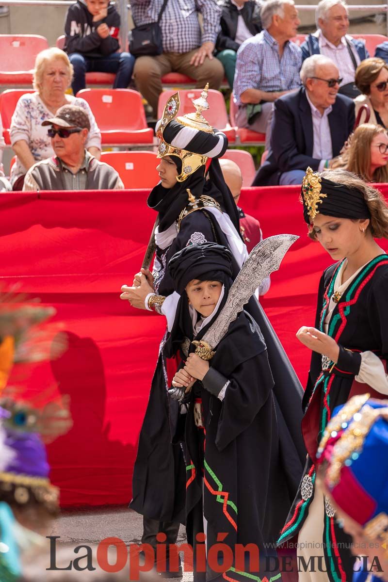 Desfile infantil en las Fiestas de Caravaca (Bando Moro)