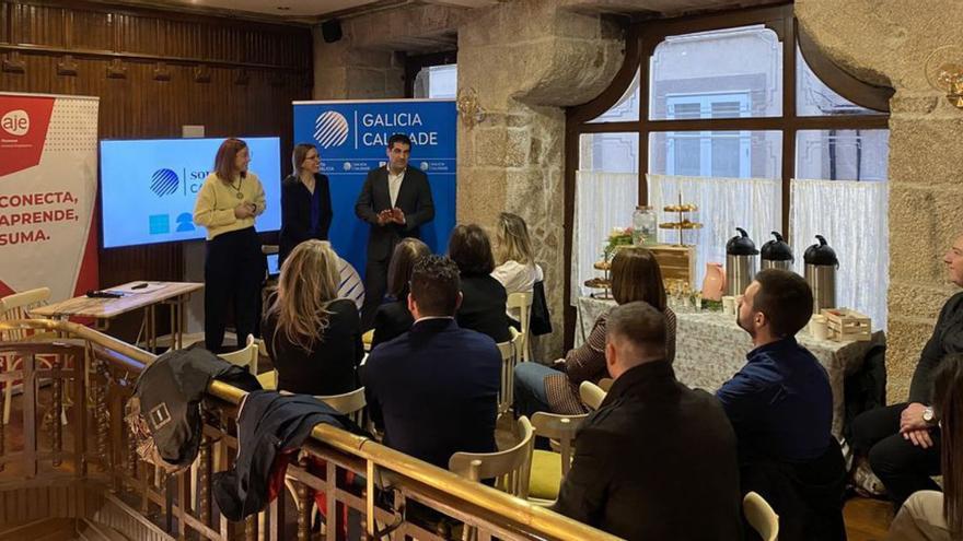 Galicia Calidade presentó a los emprendedores de Ourense las ventajas de contar con el sello de garantía