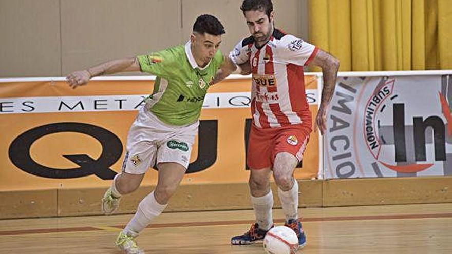 Xavier Santaella va excel·lir en defensa i va marcar dos gols decisius