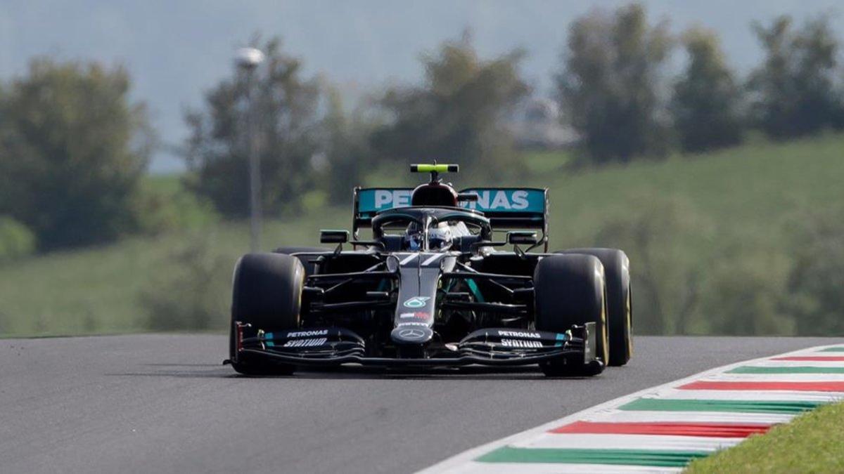 Bottas se ha mostrado muy fuerte en Mugello