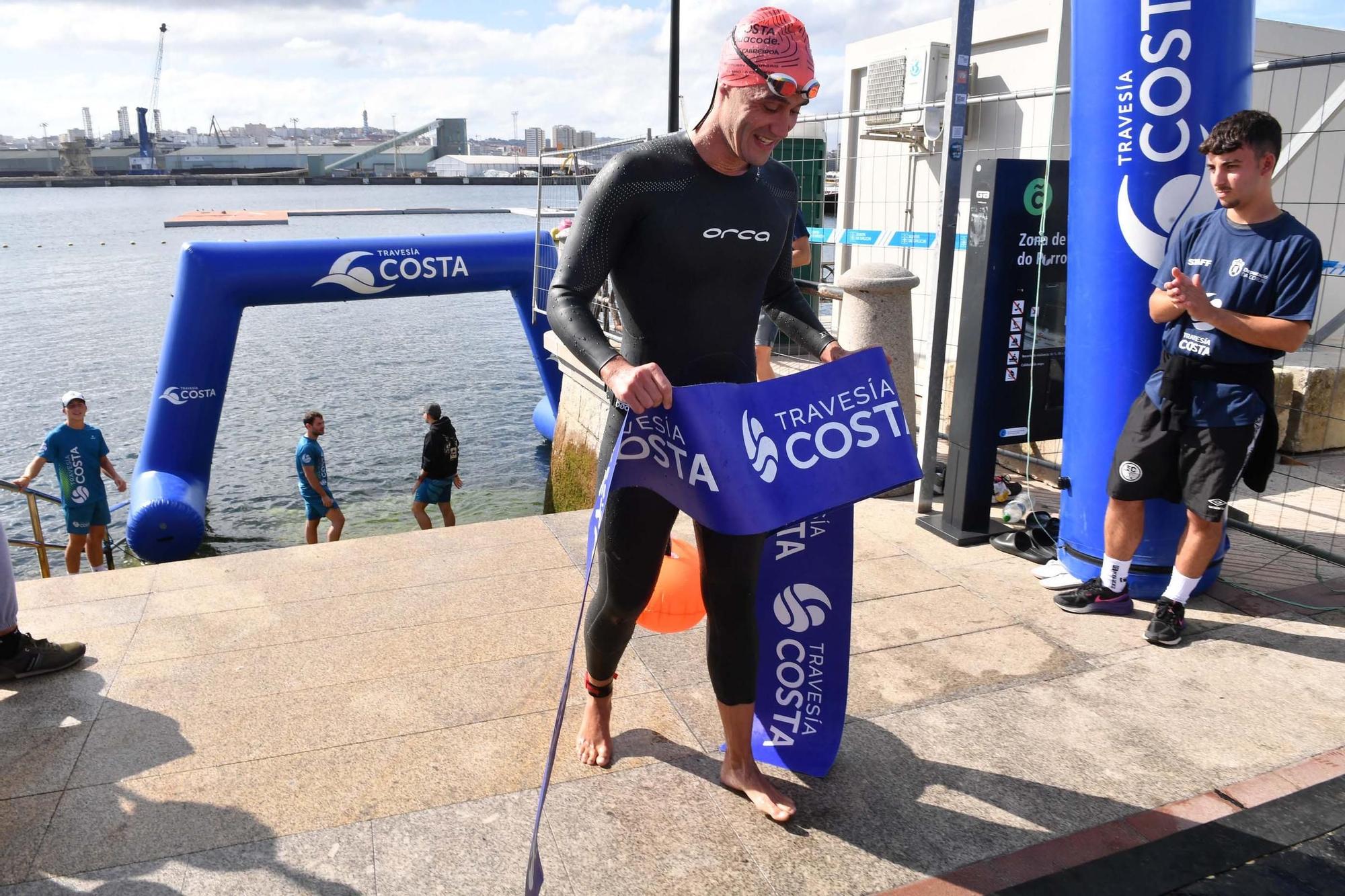 El circuito de aguas abierta Travesía Costa cierra su edición en A Coruña