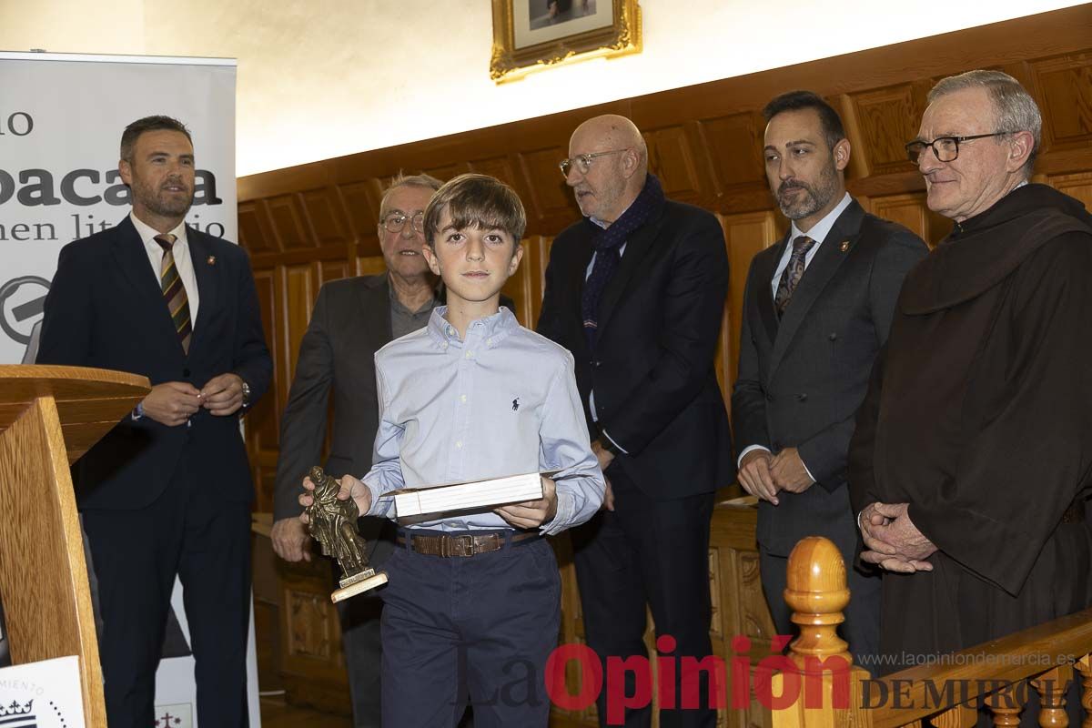 Entrega de los premios Albacara en Caravaca