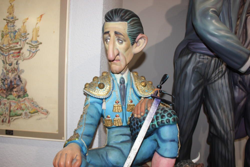 Así son los ninots del Museo del Gremio de Artistas