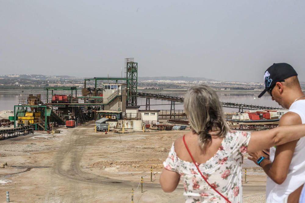 Grupo Salins ha puesto en marcha los itinerarios turísticos al interior de la salinera esta semana