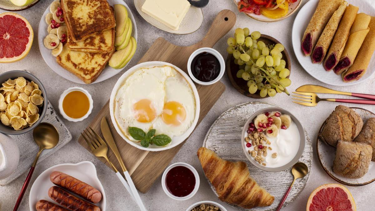 Imagen de un desayuno continental similar al que pudo disfrutar el turista británico.