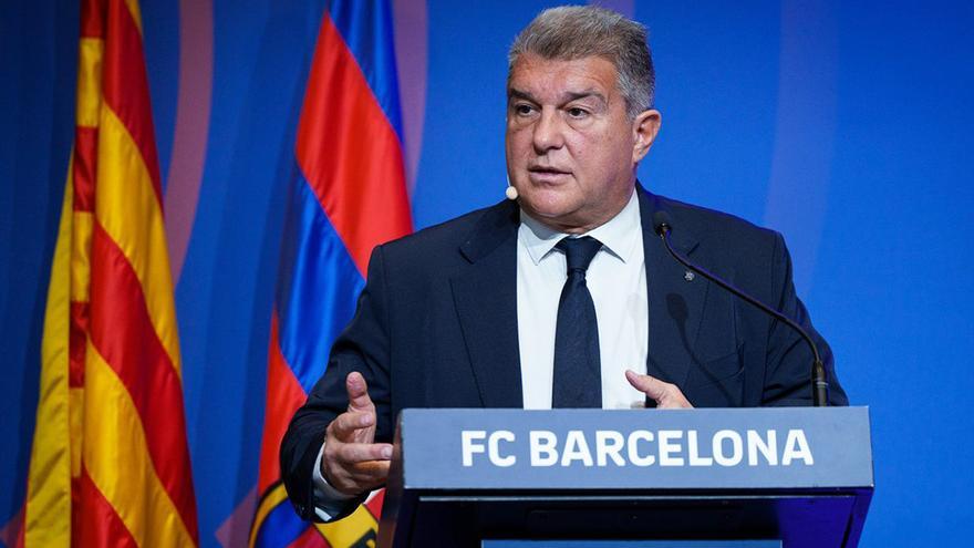 Laporta: "Todos sabemos que el Real Madrid ha sido favorecido históricamente y en la actualidad. El equipo del régimen"