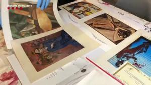 Detingut a València un home que venia obres d’art falses per internet
