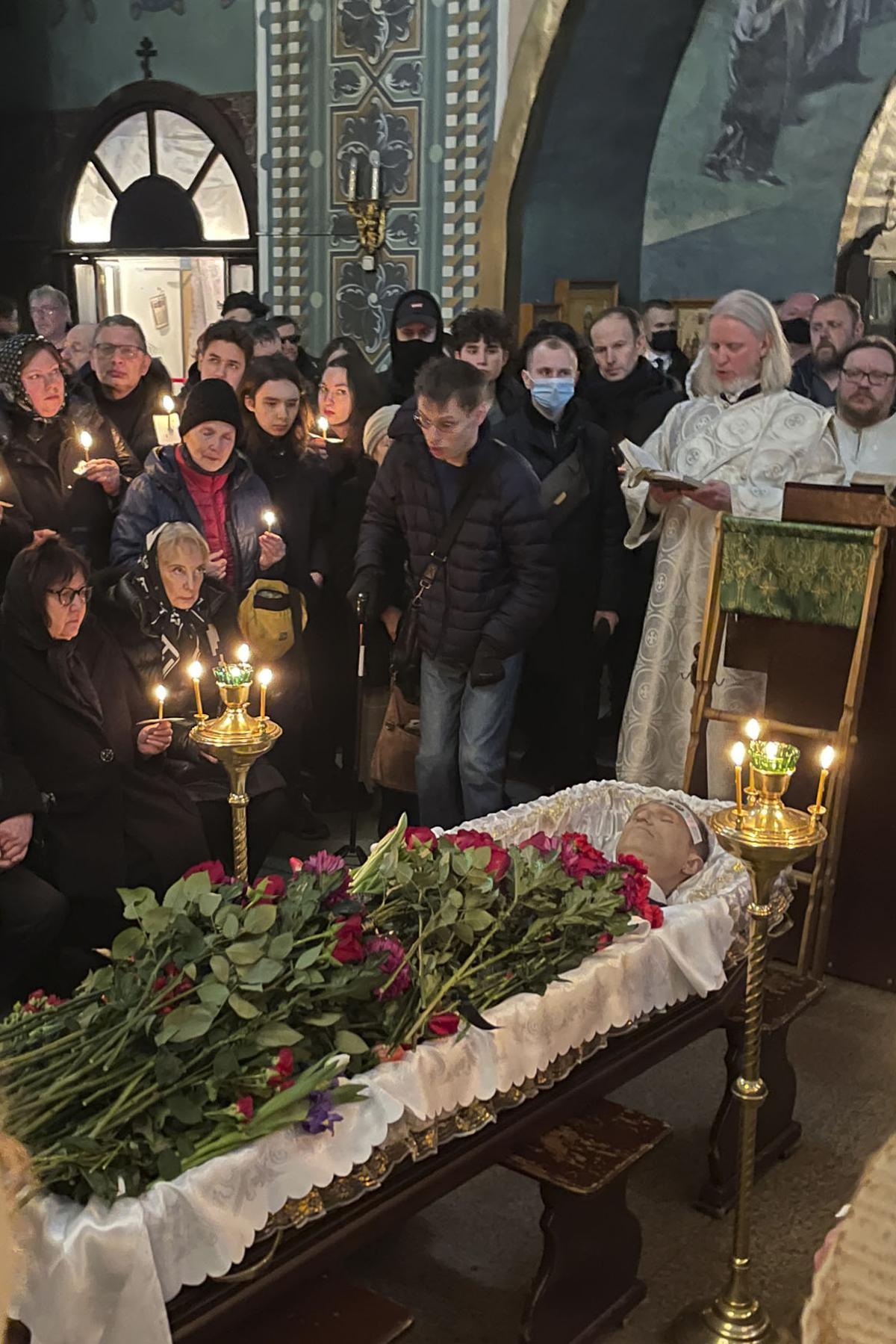 Funeral y ceremonia de despedida del político opositor ruso Alexei Navalny en Moscú