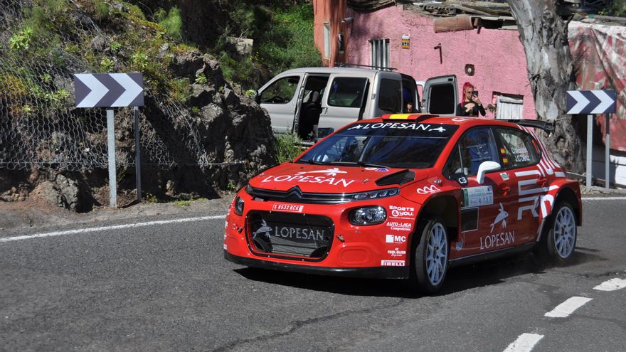Triunfo incontestable de Luis Monzón en el Rally de Santa Brígida