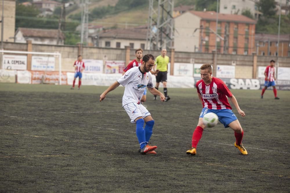 Memorial Saúl Lara con el partido L'Entregu - UP Langreo