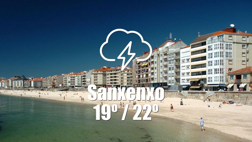 El tiempo en Sanxenxo: previsión meteorológica para hoy, martes 24 de junio