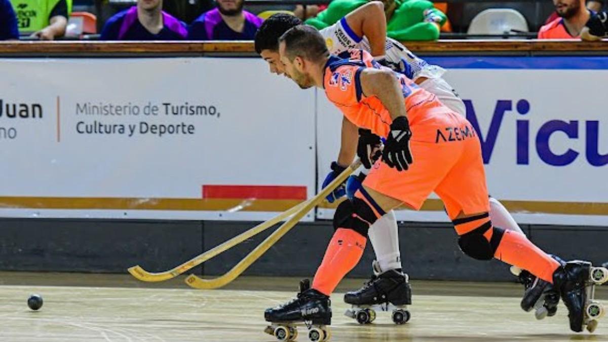 Sergi Aragonès, en una acción del partido