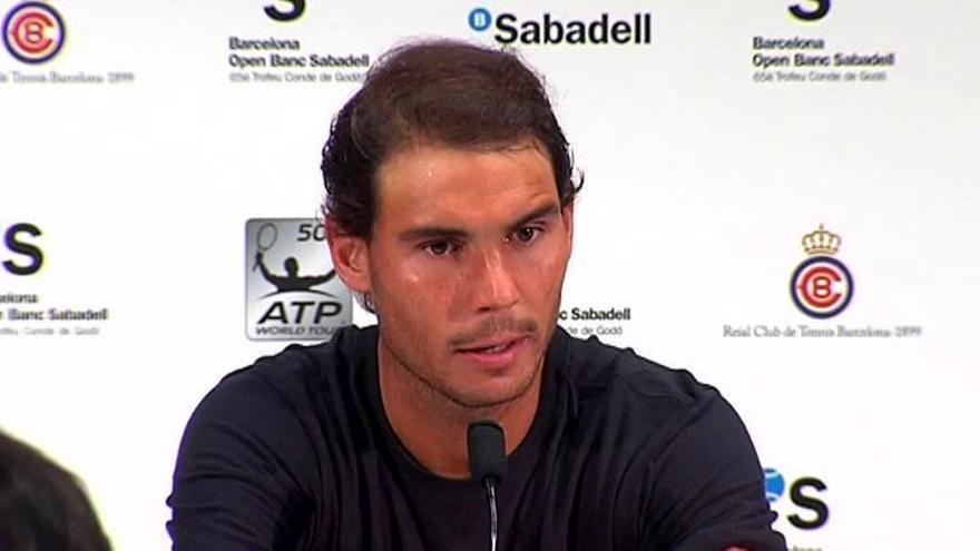 Nadal: "Escribir diez veces tu nombre en la placa del trofeo es difícil de explicar"