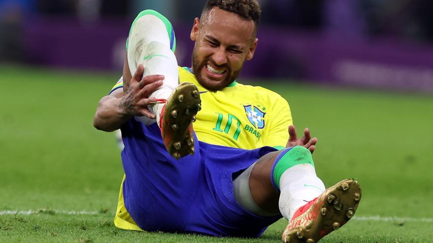 Brasil - Serbia: La lesión de Neymar