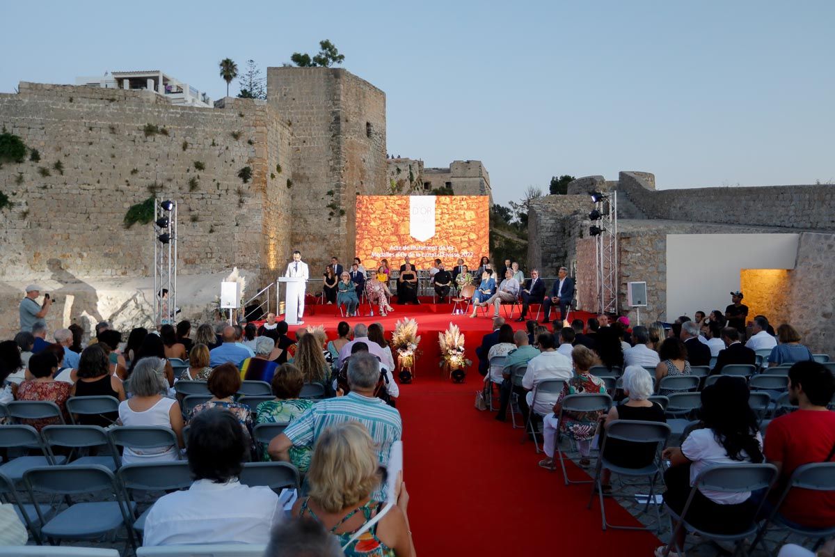 Festes de la Terra: acto de entrega de la Medallas de Oro de Ibiza