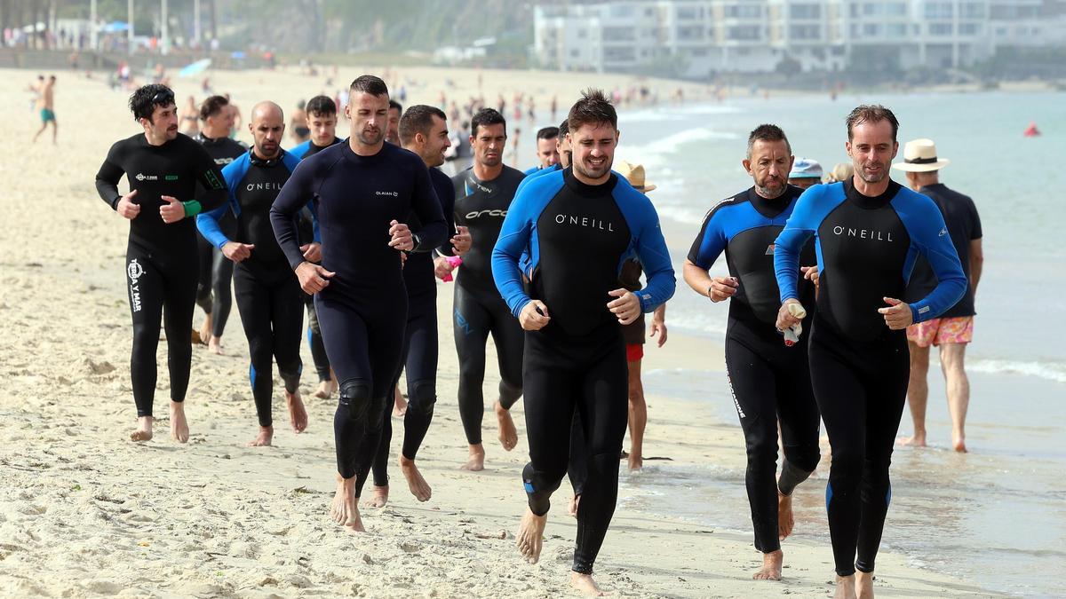 Prácticas en socorrismo a la Policía Local de Vigo en Samil