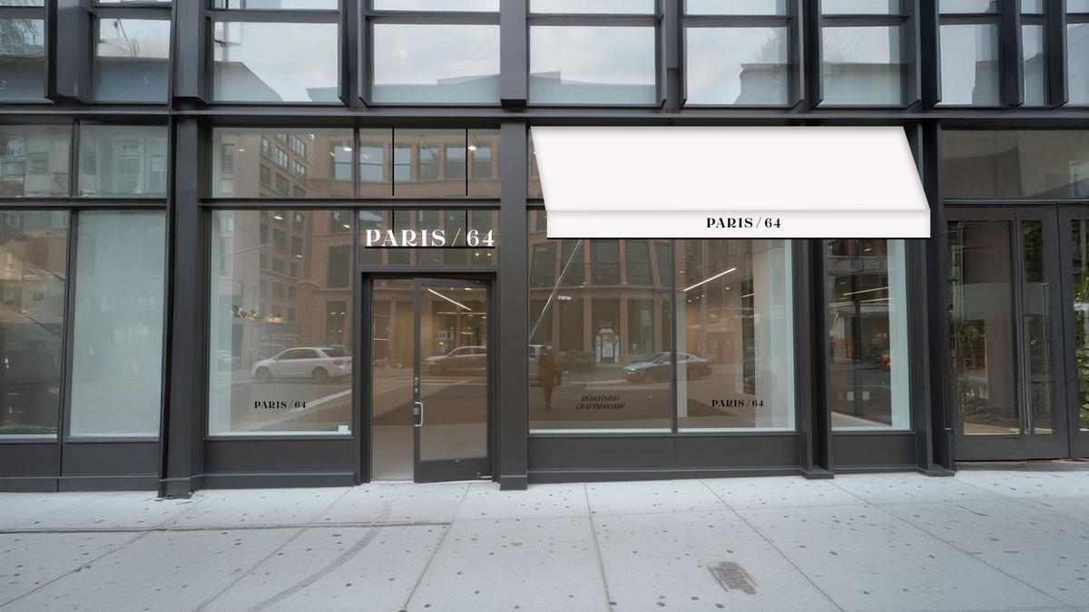 Fachada de la nueva tienda que  la zaragozana Paris/64 que abrirá en diciembre en el SoHo de Nueva York.