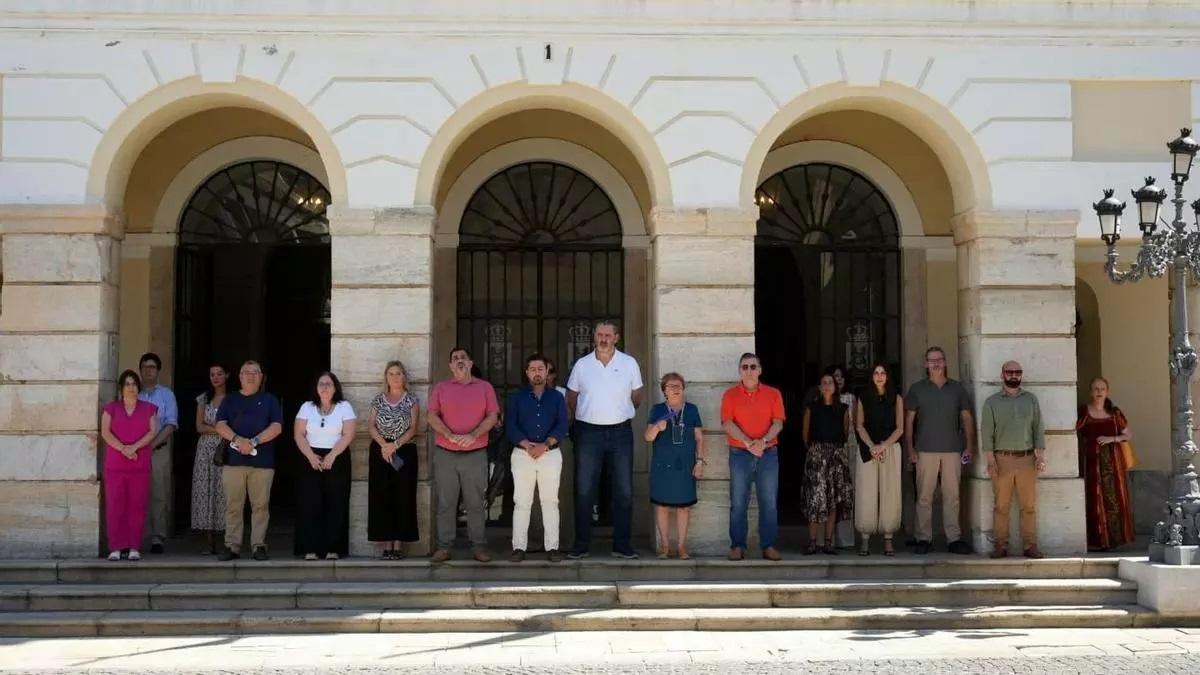 En el ayuntamiento.