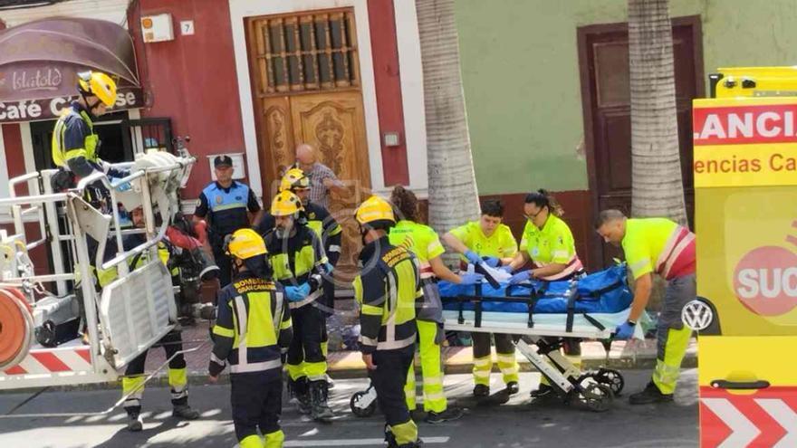 Rescatan en Telde a una mujer mayor tras caer en su vivienda por segunda vez