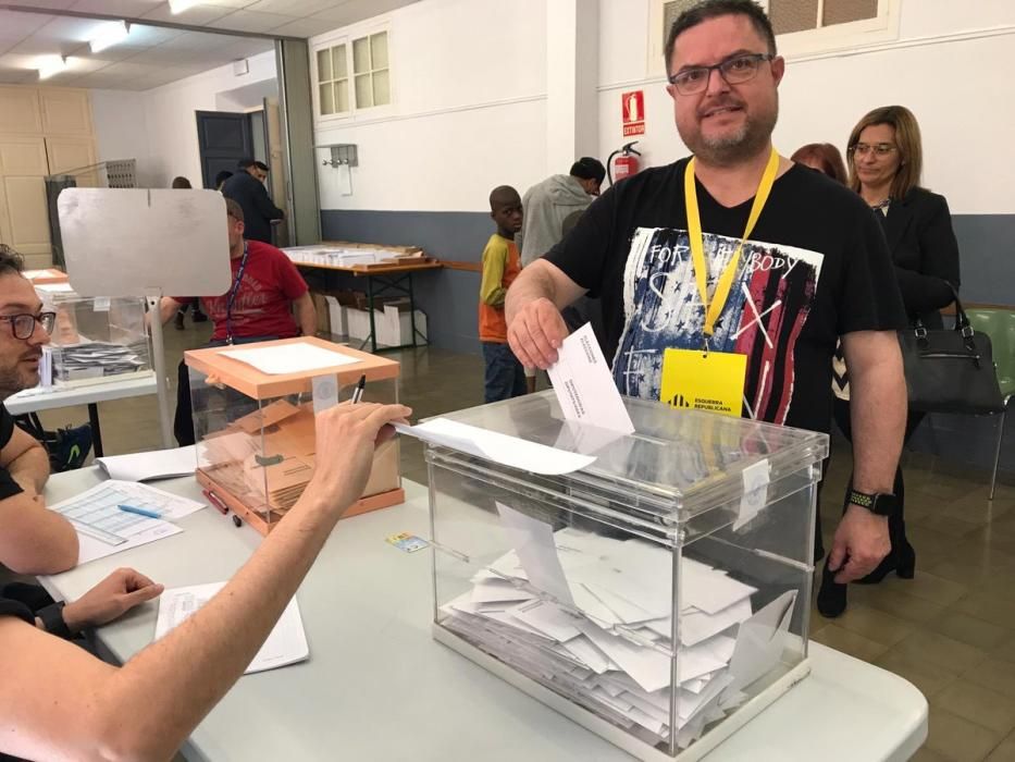 Jornada electoral del 28-A a la Catalunya Central