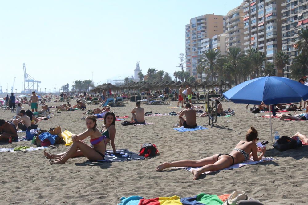 Otoño en las playas malagueñas